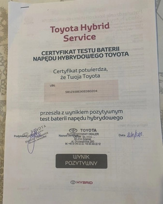 Toyota Corolla cena 93900 przebieg: 43500, rok produkcji 2019 z Oświęcim małe 742